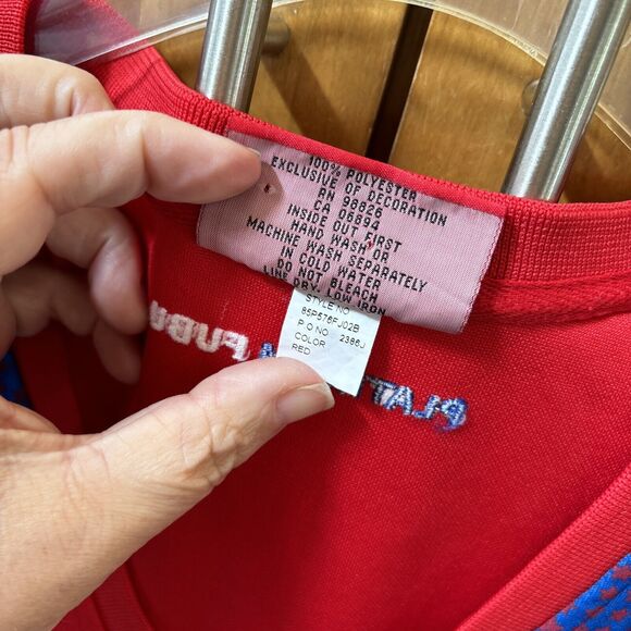 Harlem Globetrotters Dress Meadowlark Lemon Limited Sewn Jersey #36 L Red V Neck - Picture 4 of 11